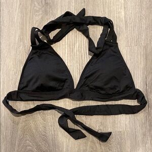 Black Mossimo Halter Bikini Top size M